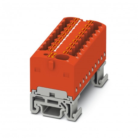 PTFIX 4/18X1,5-NS15A RD - PTFIX 4/18X1,5-NS15A RD 1047444 PHOENIX CONTACT Distribution block, nom. voltage: 500 V, nominal current: 17..