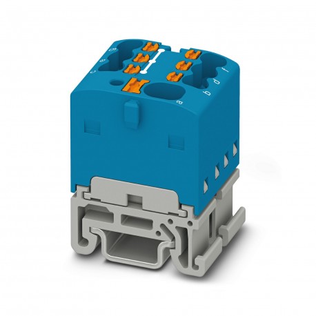 PTFIX 4/6X1,5-NS15A BU - PTFIX 4/6X1,5-NS15A BU 1047491 PHOENIX CONTACT Distribution block, nom. voltage: 500 V, nominal current: 17...