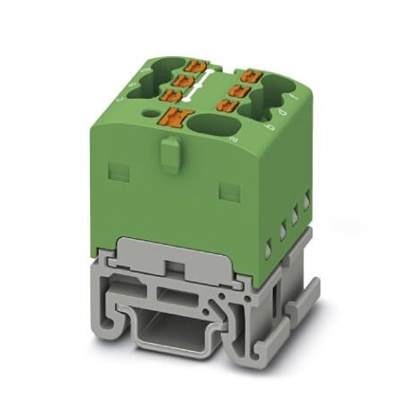 PTFIX 4/6X1,5-NS15A GN - PTFIX 4/6X1,5-NS15A GN 1047494 PHOENIX CONTACT Distribution block, nom. voltage: 500 V, nominal current: 17...
