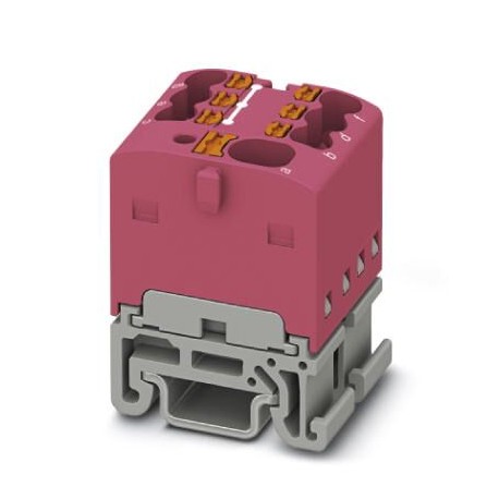 PTFIX 4/6X1,5-NS15A PK - PTFIX 4/6X1,5-NS15A PK 1047500 PHOENIX CONTACT Distribution block, nom. voltage: 500 V, nominal current: 17...