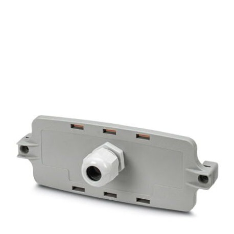 ECS-P-122X169-S-UV-CG GY - ECS-P-122X169-S-UV-CG GY 1050380 PHOENIX CONTACT Screw locking cable gland faceplate of the ECS Family. IP66..