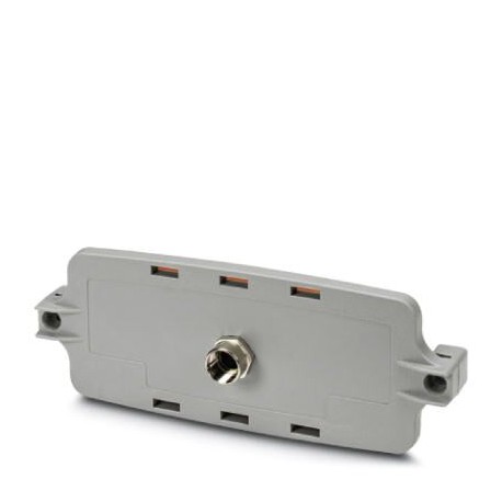 ECS-P-122X169-S-UV-1M12 GY - ECS-P-122X169-S-UV-1M12 GY 1050381 PHOENIX CONTACT Screw locking one female M12 faceplate of the ECS Family...