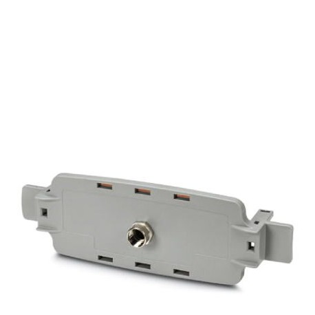 ECS-P-122X169-L-UV-1M12 GY - ECS-P-122X169-L-UV-1M12 GY 1050385 PHOENIX CONTACT Snap-in locking one female M12 faceplate of the ECS Famil..