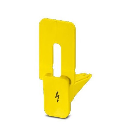 CEC PTPOWER 95/185 - CEC PTPOWER 95/185 1056087 PHOENIX CONTACT Cover, yellow, labeled: Lightning flash, mounting type: plug in