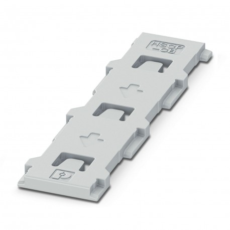 HSCP-CB 3U-7035 - HSCP-CB 3U-7035 1056723 PHOENIX CONTACT ME-IO Blockbelt, for 3 PCB connectors, color: light gray (7035)