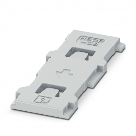 HSCP-CB 2U-7035 - HSCP-CB 2U-7035 1056724 PHOENIX CONTACT ME-IO Blockbelt, for 2 PCB connectors, color: light gray (7035)