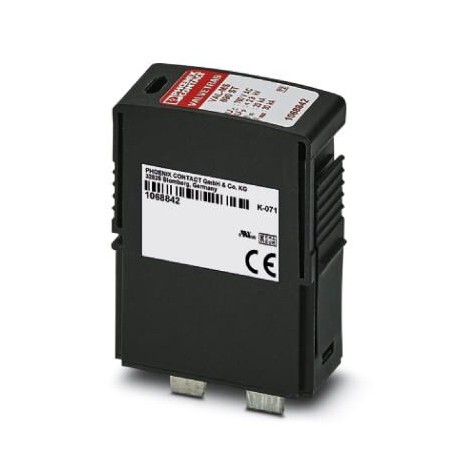 VAL-MS 690 ST - VAL-MS 690 ST 1068842 PHOENIX CONTACT Type 2 surge protection plug with high-capacity varistor for VAL-MS ba..