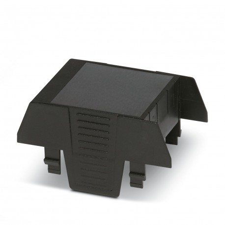 EH 45-C SS/ABS-PC BK9005 - EH 45-C SS/ABS-PC BK9005 1069879 PHOENIX CONTACT DIN rail housing, Upper part, connection opening on one sid..