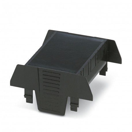 EH 70-C DS/ABS-PC BK9005 - EH 70-C DS/ABS-PC BK9005 1071132 PHOENIX CONTACT DIN rail housing, Upper part, connection opening on both si..