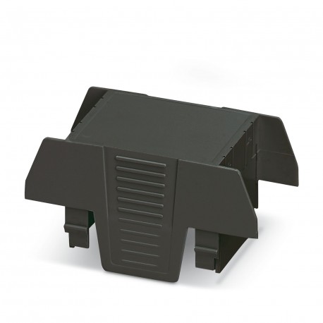 EH 35 F-C DS/ABS-PC BK9005 - EH 35 F-C DS/ABS-PC BK9005 1074857 PHOENIX CONTACT DIN rail housing, Upper part, connection opening on both ..