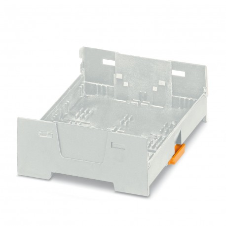 EH 90 F-B/ABS-PC GY7035 - EH 90 F-B/ABS-PC GY7035 1074941 PHOENIX CONTACT DIN rail housing, Lower housing part with base latch, flat d..