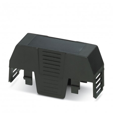 EH 22,5 F-C CS/ABS-PC BK9005 - EH 22,5 F-C CS/ABS-PC BK9005 1074970 PHOENIX CONTACT DIN rail housing, Upper part, Without connection openin..