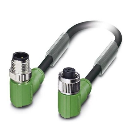 SAC-3P-M12MR/0,62-PUR/M12FR SH - SAC-3P-M12MR/0,62-PUR/M12FR SH 1079242 PHOENIX CONTACT Sensor/actuator cable, 3-position, PUR halogen-free, ..