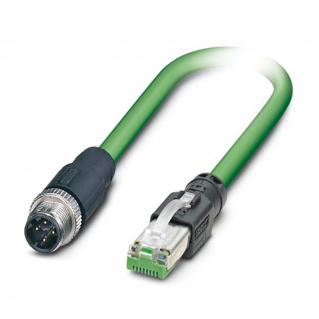 NBC-M12MSD/53,0-93R/R4AC - NBC-M12MSD/53,0-93R/R4AC 1079901 PHOENIX CONTACT Network cable, PROFINET CAT5 (100 Mbps), EtherCAT