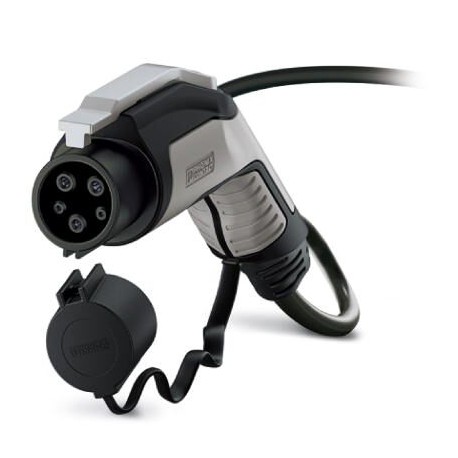 EV-T1G3K-1AC32A-7,0M6,0ESBK01 - EV-T1G3K-1AC32A-7,0M6,0ESBK01 1081403 PHOENIX CONTACT AC charging cable, AC charging cable with Vehicle Conn..