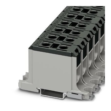 UBAL 50 BK - UBAL 50 BK 1086469 PHOENIX CONTACT High-current terminal block, Terminal block for aluminum and copper condu..