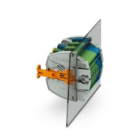RSCWE 6-3/6SL GN/BU - RSCWE 6-3/6SL GN/BU 1090786 PHOENIX CONTACT Test terminal strip, nom. voltage: 400 V AC/DC, connection metho..