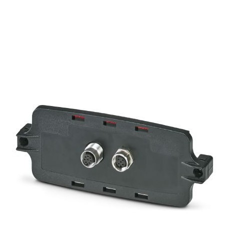 ECS-P-122X169-S-UV1-1M1FM12 - ECS-P-122X169-S-UV1-1M1FM12 1091841 PHOENIX CONTACT ECS family faceplate, ready for integration of one M12 m..