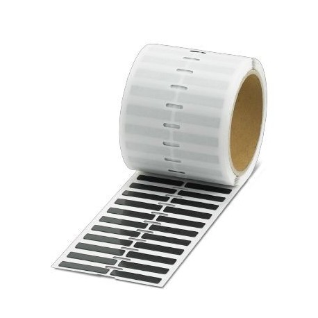 EMLP (40X8)R BK - EMLP (40X8)R BK 1097012 PHOENIX CONTACT Label, Roll, black, unlabeled, can be labeled with: THERMOMARK ROLLM..