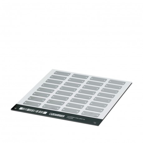 LS-EMSP-V4A (26X15) - LS-EMSP-V4A (26X15) 1102324 PHOENIX CONTACT Device marker, Stainless steel label, silver, unlabeled, can be ..