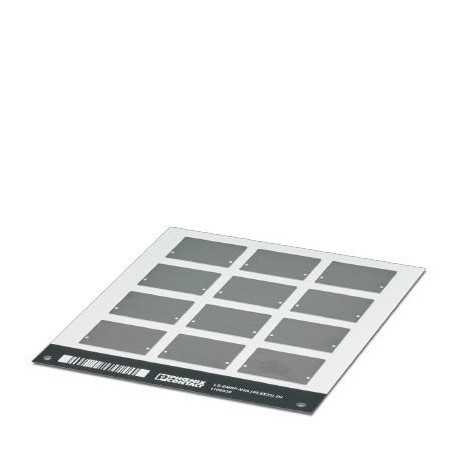 LS-EMSP-V4A (40,8X33) 2H - LS-EMSP-V4A (40,8X33) 2H 1108530 PHOENIX CONTACT Device marker, Stainless steel label, silver, unlabeled, ca..