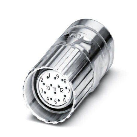 CA-12S1N8A8003 - CA-12S1N8A8003 1116286 PHOENIX CONTACT Cable connector, CA, straight, shielded: yes, Screw locking, M23, No...