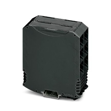 ME MAX 45 3-3 BK - ME MAX 45 3-3 BK 1144178 PHOENIX CONTACT DIN rail housing, Complete housing with metal foot catch, tall desi..