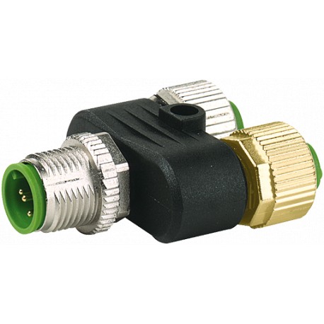 7000-41181-0000000 - 7000-41181-0000000 MURRELEKTRONIK T-coupler M12 male / M12 female 0°
