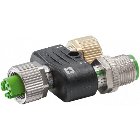 7000-47301-0000000 - 7000-47301-0000000 MURRELEKTRONIK T-coupler M12 female / M12 female+male shielded Y-cod. / D-cod. Ethernet +..