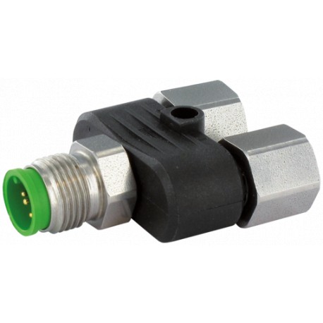 7002-42141-0000000 - 7002-42141-0000000 MURRELEKTRONIK T-coupler M12 male / 2x M12 female shielded, V2A