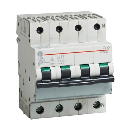 EP103Z04N - EP103Z04N 682828 GENERAL ELECTRIC Circuit breaker EP100 3P+N 4A Z /GE PE
