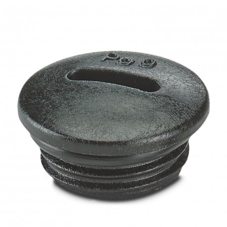 A-INSP-PG9-65N-P-BK - A-INSP-PG9-65N-P-BK 1047272 PHOENIX CONTACT Screw lock, material, fastening: PA, PA, connection thread: Pg9 ..