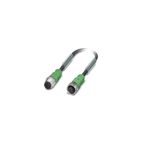 SAC-3P-M12MS/0,5PUR/M12FS 4NC - SAC-3P-M12MS/0,5PUR/M12FS 4NC 1425938 PHOENIX CONTACT Cable for sensors/actuators, 3-pole, PUR halogen-free,..