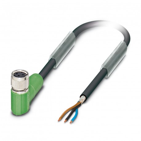 SAC-3P-5,0-PVC/M 8FR SH VA - SAC-3P- 5,0-PVC/M 8FR SH VA 1449246 PHOENIX CONTACT Cable for sensors/actuators, 3-pin, PVC, black-gray RAL ..