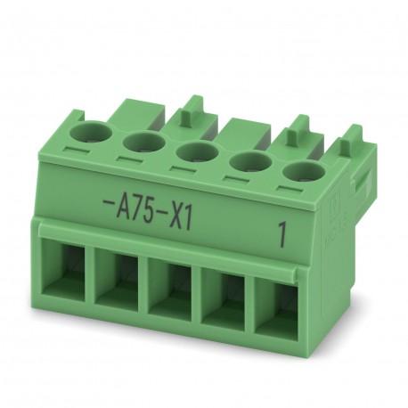 MC 1,5/ 5-ST-3,81 2CPBD-A75-X1 - MC 1,5/ 5-ST-3,81 2CPBD-A75-X1 1716648 PHOENIX CONTACT Connector for printed circuit board, number of poles:..