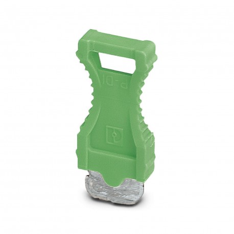 P-DI GN - P-DI GN 1071062 PHOENIX CONTACT Pin interrupt, length: 10.8 mm, width: 3.5 mm, height: 23,1 mm, color: green