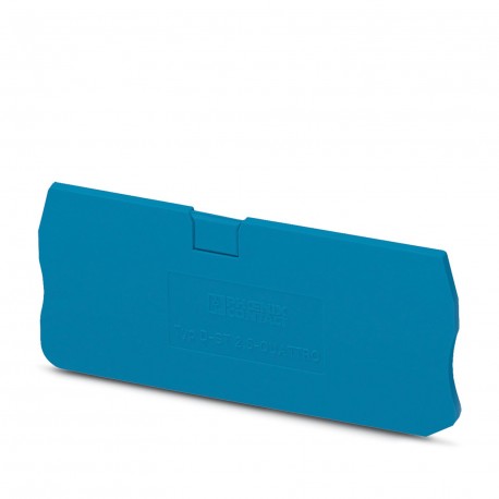 D-ST 2,5-QUATTRO BU - D-ST 2,5-QUATTRO BU 1072361 PHOENIX CONTACT End cover, length: 72,2 mm, width: 2.2 mm, height: 29,1 mm, colo..