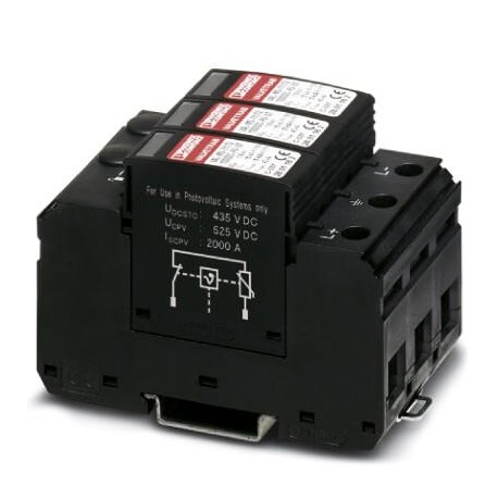 VAL-MS-T1/T2 1000DC-PV/2+V/40 - VAL-MS-T1/T2 1000DC-PV/2+V/40 1099594 PHOENIX CONTACT Surge protection