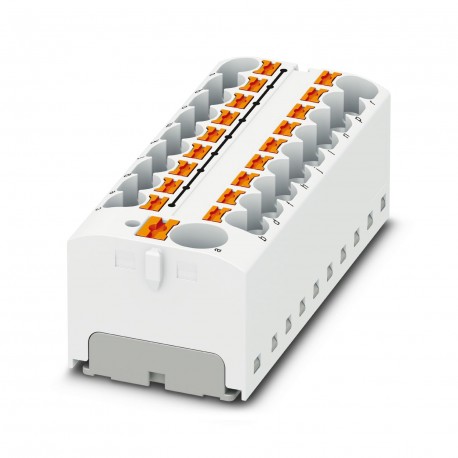 PTFIX 10/18X4 WH - PTFIX 10/18X4 WH 3273912 PHOENIX CONTACT Block for distribution, rated voltage: 450 V, nominal current: 32 A..
