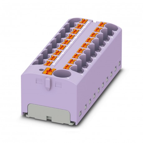 PTFIX 10/18X4-G VT - PTFIX 10/18X4-G VT 3274048 PHOENIX CONTACT Block for distribution, bridged internally, rated voltage: 450 V,..