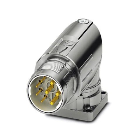 M23-7EP198AA500S - M23-7EP198AA500S 1628486 PHOENIX CONTACT Device connector for front wall, M23 PRO, angled rotatable, for sta..