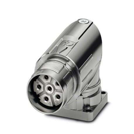 M23-5ES198AA500S - M23-5ES198AA500S 1628491 PHOENIX CONTACT Device connector for front wall, M23 PRO, angled rotatable, for sta..