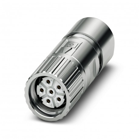 M23-5ES198A8L24 - M23-5ES198A8L24 1628808 PHOENIX CONTACT Cable connector, M23 PRO, straight long, shielded: yes, Screw lockin..