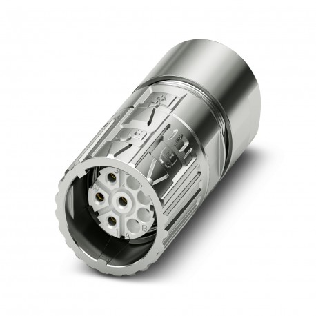 M23-7ES198A8023S - M23-7ES198A8023S 1628814 PHOENIX CONTACT Cable connector, M23 PRO, straight short, shielded: yes, ONECLICK f..