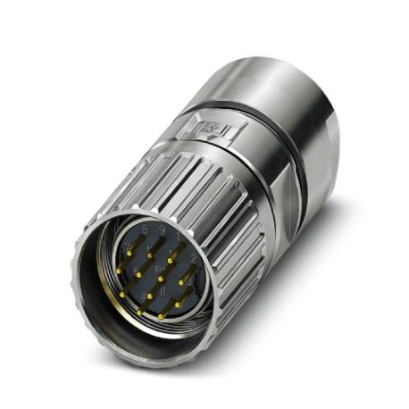 M23-12P1N8A8003 - M23-12P1N8A8003 1629210 PHOENIX CONTACT Cable connector, M23 PRO, straight, shielded: yes, Screw locking, M2..