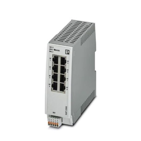 FL NAT 2208 - FL NAT 2208 2702882 PHOENIX CONTACT Managed NAT Switch 2000, 8 RJ45 ports 10/100 Mbps, degree of protection:..
