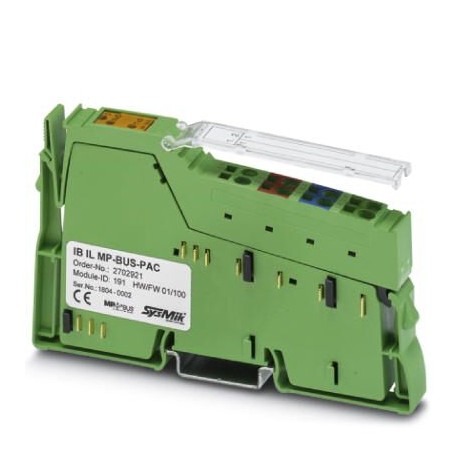 IB IL MP-BUS-PAC - IB IL MP-BUS-PAC 2702921 PHOENIX CONTACT Inline, MP-Bus master terminal for connecting MP-Bus devices, trans..