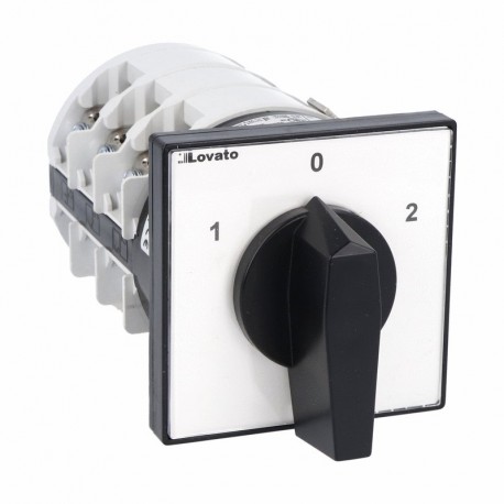 7GN12511U - 7GN12511U GN12511U LOVATO ROTARY CAM SWITCHE, GN SERIES, U VERSION FRONT MOUNT. MOTOR SWITCH, THREE-POLE REV..