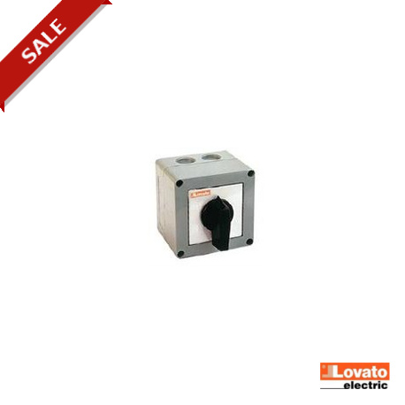 7GN25102P - GN25102P LOVATO ELECTRIC single-pole switch without "0" 8 positions GN102 25A Model P 75x75
