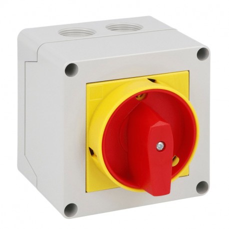 7GN2510P25 - 7GN2510P25 GN2510P25 LOVATO ROTARY CAM SWITCHE, GN SERIES, P25 VERSION IN ENCLOSURE WITH PADLOCKABLE ROTATIN..
